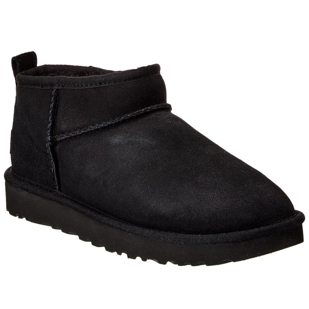 UGG Classic Ulta Mini Suede Sherling Boots Size 8